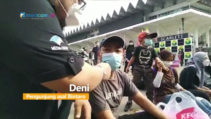 Banyak Pengunjung Rela Datang Menonton Indonesia Masters Tanpa Tiket di Luar Istora Senayan