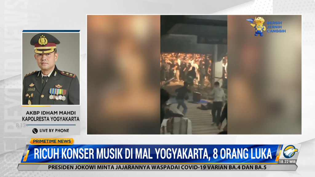 Ini Kronologi Kericuhan Konser di Lippo Plaza Yogyakarta