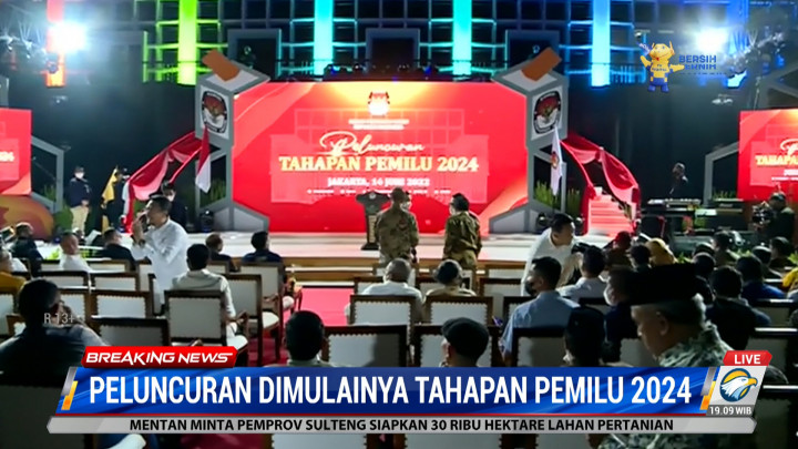 Malam Ini, Tahapan Pemilu 2024 Dimulai