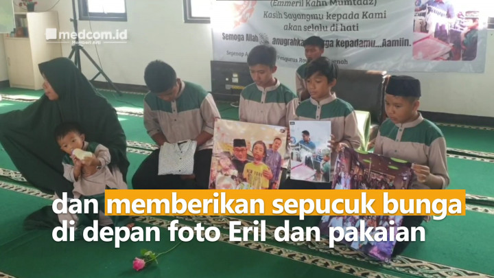 Ikut Berduka, Panti Asuhan Rodatul Amanah Mendoakan Eril
