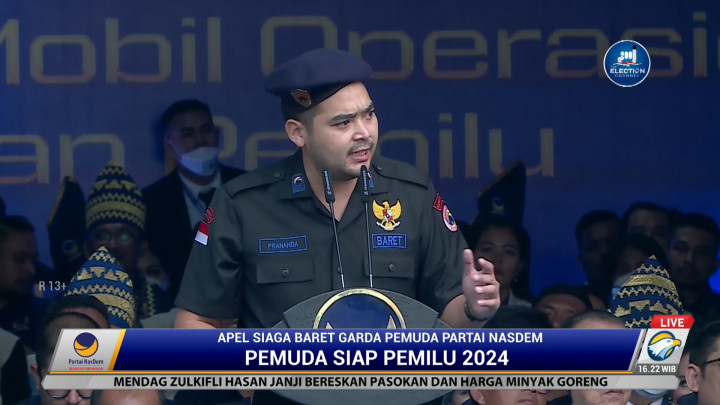 Prananda Bangga dengan Prestasi GP NasDem