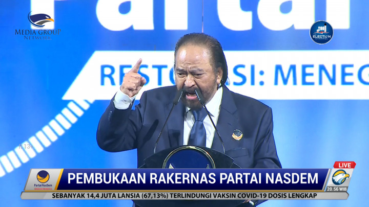 Surya Paloh: Tak Ada Lagi Golonganku dan Golonganmu, Kita Indonesia!