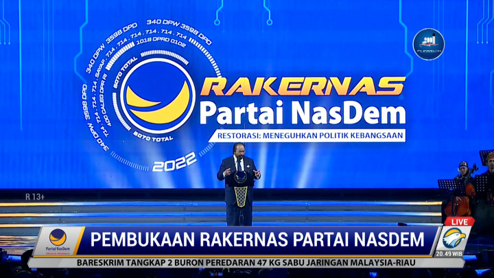 Surya Paloh: NasDem Siap Menyongsong Fajar Kemenangan Baru di Pemilu 2024