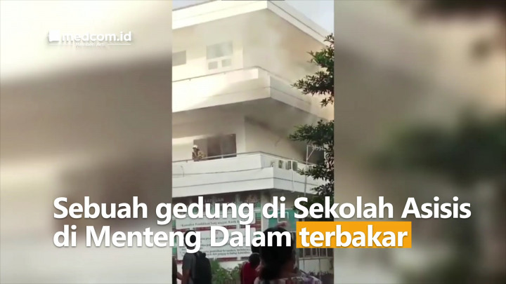 Kebakaran Sekolah di Menteng Diduga Akibat Arus Listrik Pendek