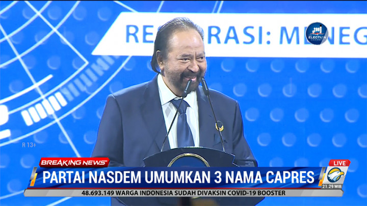 Surya Paloh: Berpolitik dengan Suka Ria Lebih Baik dari Merendahkan Satu Sama Lain