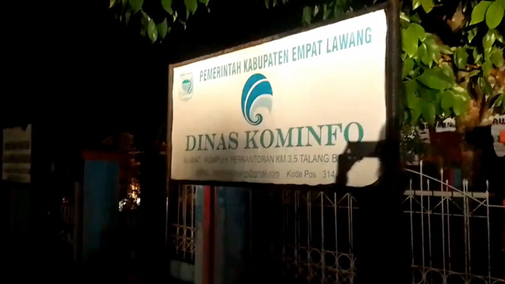 Dilahap Si Jago Merah, Kantor Dinas Kominfo di Sumsel Hangus Terbakar