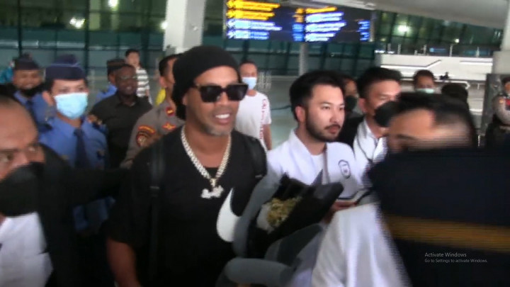 Tiba di Indonesia, Ronaldinho Bakal Perkuat Rans Nusantara FC