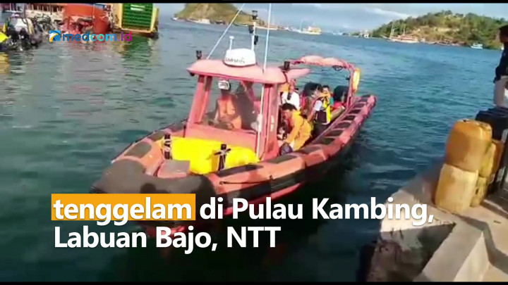 Alami Kebocoran, Kapal Wisatawan di Labuan Bajo Karam