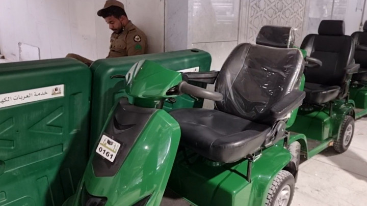 Menjajal Layanan Skuter Listrik di Masjidil Haram untuk Bertawaf dan Sai