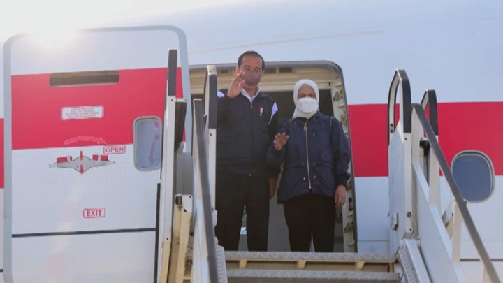 Usai Bertemu Zelenskyy, Jokowi Bertolak ke Rusia