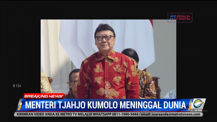 Menpan RB Tjahjo Kumolo Meninggal Dunia