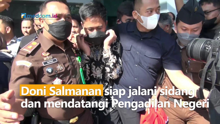 Doni Salmanan Siap Jalani Sidang di Pengadilan Negeri Bale Bandung