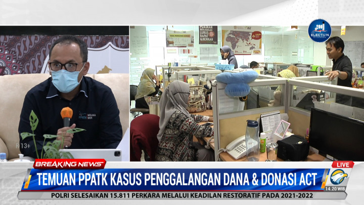 PPATK Temukan Aliran Dana ACT yang Diduga Berkaitan dengan Terorisme