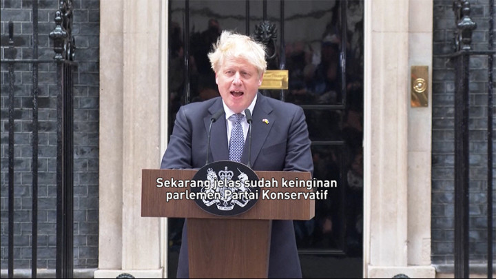 PM Inggris Boris Johnson Nyatakan akan Mundur