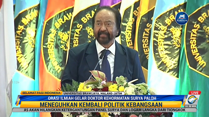 Surya Paloh: Terlalu Pendek Akal Jika untuk Menangkan Pemilu Kita Harus Pertaruhkan Persatuan Bangsa