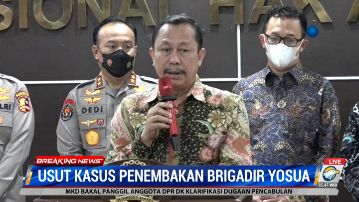 Soal Kasus Brigadir J, Penyidik dan Komnas HAM Usut Berdasar Fakta Bukan Asumsi