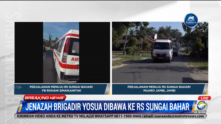 Autopsi Ulang, Peti Jenazah Brigadir J Dibawa ke RSUD Sungai Bahar