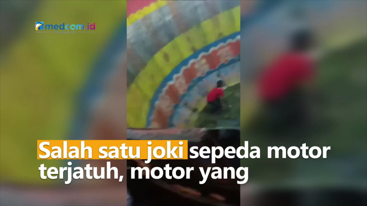 Detik-detik Atraksi Tong Edan Maut Berujung Petaka