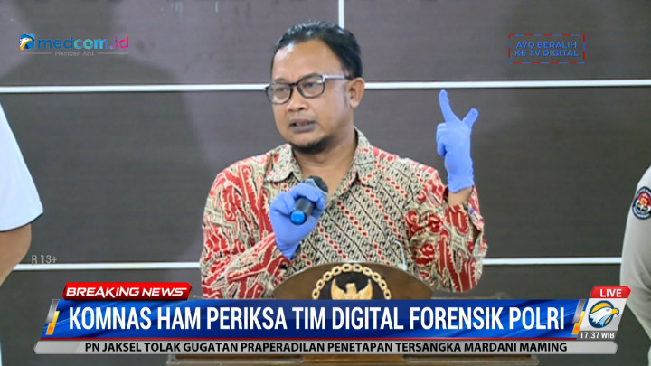 Komnas HAM Tepis Dugaan Brigadir J Dibunuh Dalam Perjalanan Magelang-Jakarta