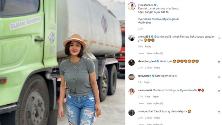 Yuni Shara Mengaku sebagai Anak Pantura, Netizen Heboh