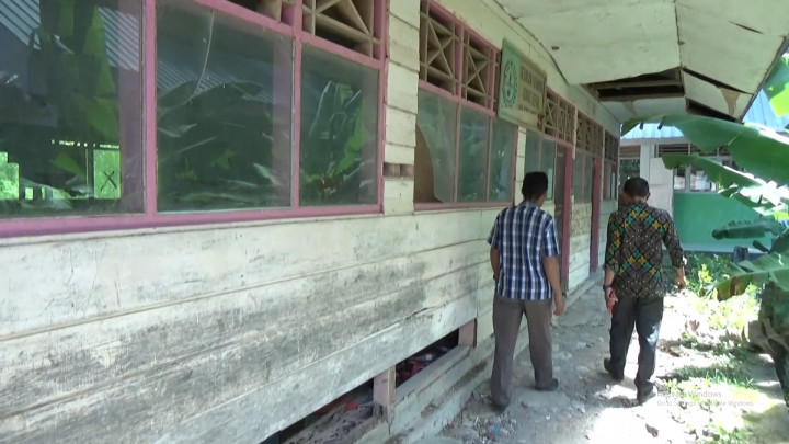 Bangunan Sekolah Dasar di Pelosok Majene Terancam Ambruk