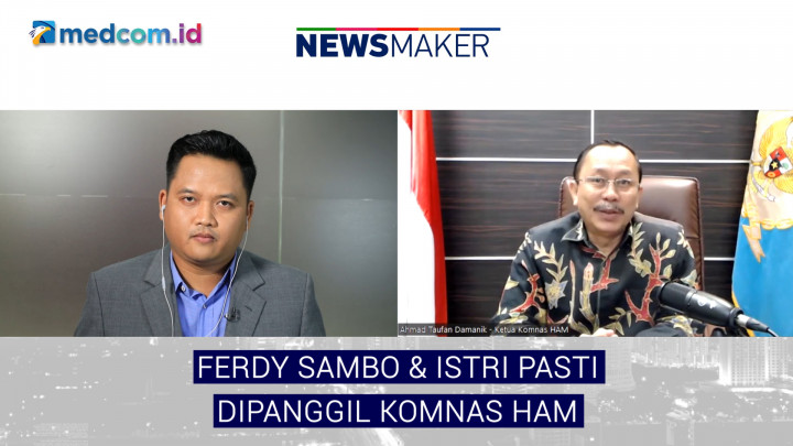 Komnas HAM Pastikan Ferdy Sambo dan Istri Akan Dipanggil