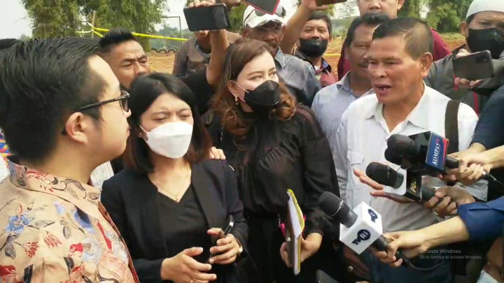 Tak Memiliki Izin Penggunaan Lahan, Pemilik Lahan dan Pihak JNE Terlibat Adu Mulut