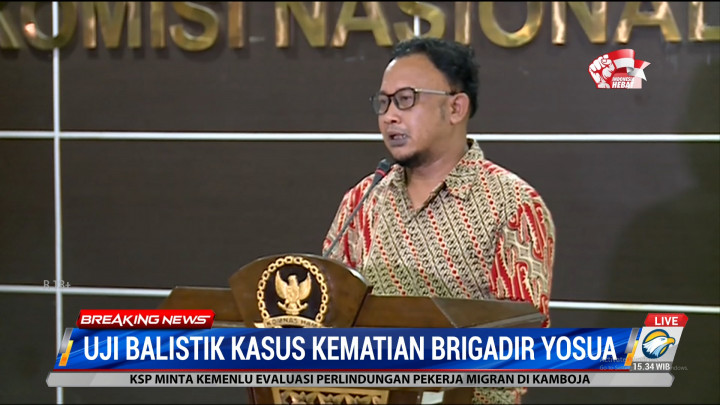 Uji Balistik Kasus Kematian Brigadir J Ditunda hingga Rabu Mendatang