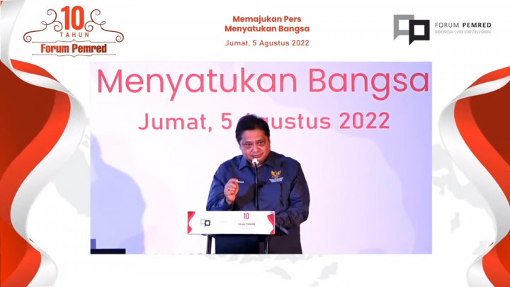 Airlangga Beberkan Kunci Indonesia Keluar dari Krisis Ekonomi Akibat Pandemi