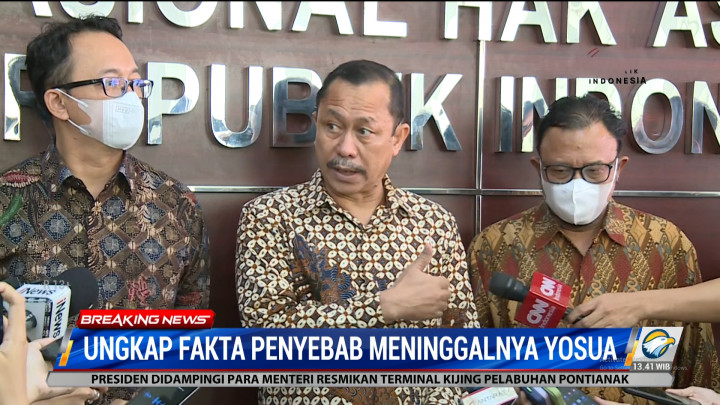 Komnas HAM akan Periksa Ferdy Sambo Kamis Ini