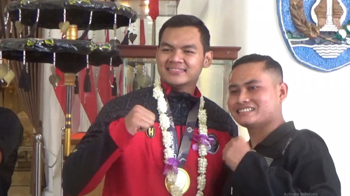 Pesilat Indonesia Aji Bangkit Pamungkas Raih Emas di Kejuaraan Dunia