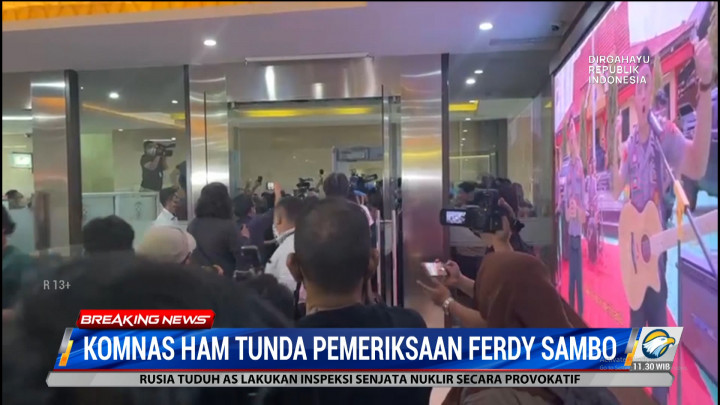 Komnas HAM Tunda Pemeriksaan Irjen Sambo