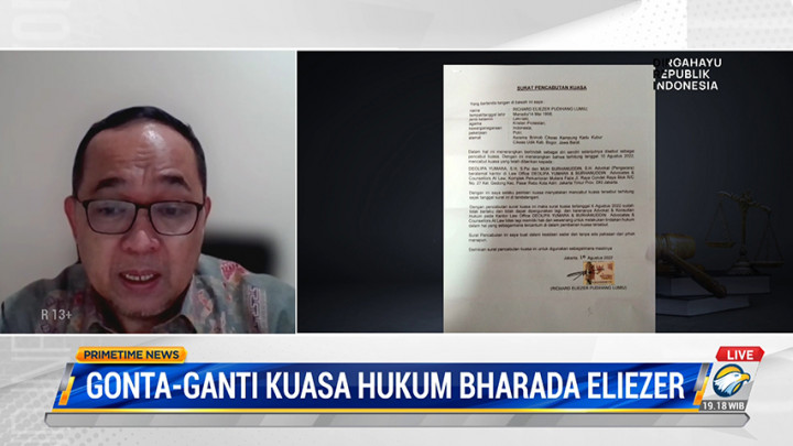 M Boerhanuddin dapat Informasi Dicabut sebagai Kuasa Hukum Bharada E dari Media