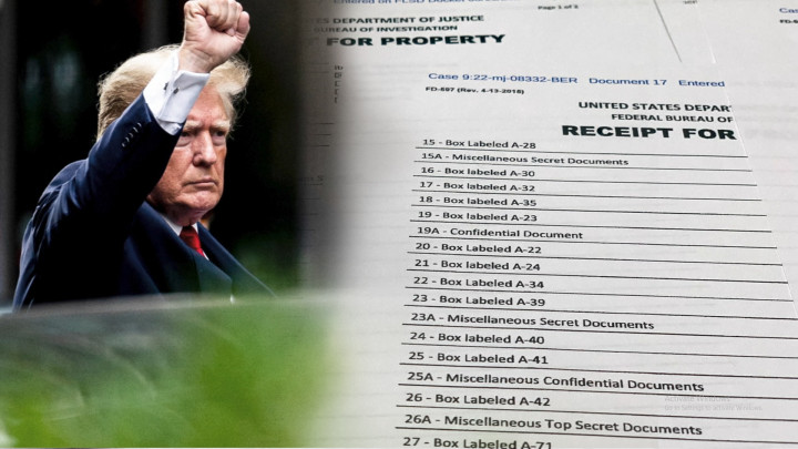 FBI Sita 11 Dokumen Rahasia dari Rumah Donald Trump