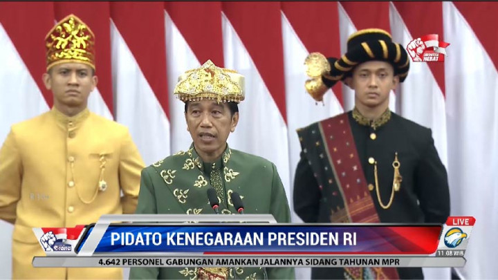 Pidato Kenegaraan, Jokowi: IKN Jadi Kota di Tengah Hutan Rimba dengan Layanan Kelas Dunia
