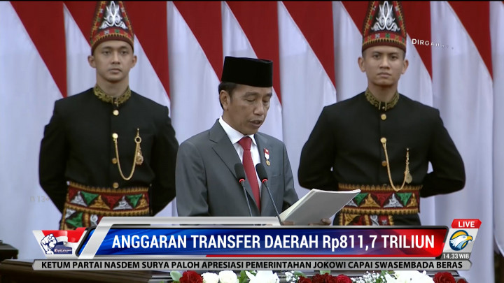 Anggaran Uang untuk Daerah di Tahun 2023 Direncanakan Sebesar Rp811,7 Triliun