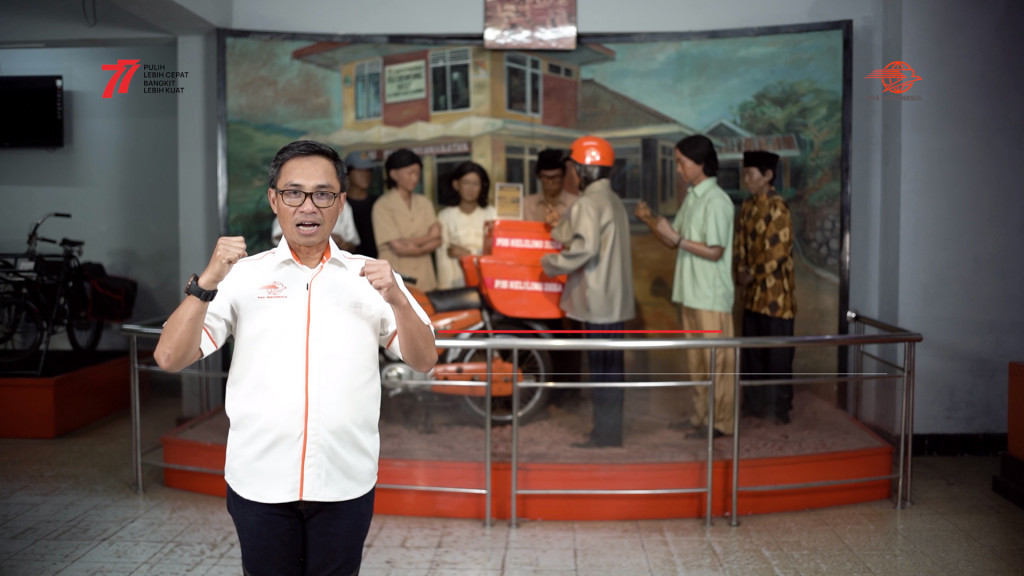 HUT ke-77 RI, Pos Indonesia: Semangat Perjuangan dan Persatuan Harus Dikobarkan
