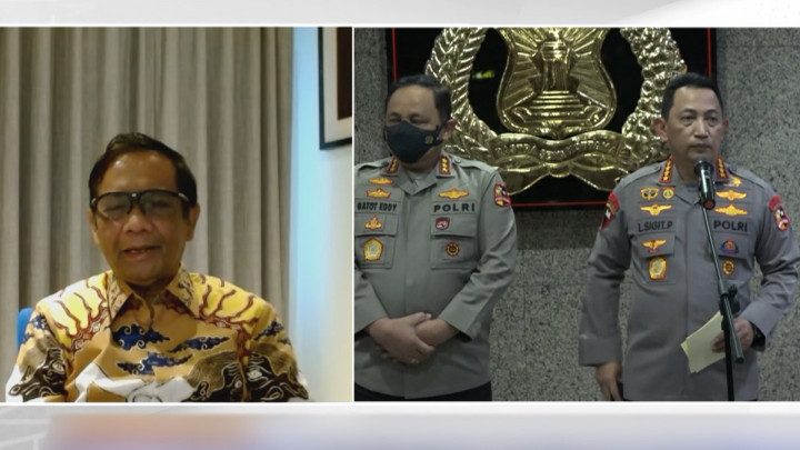 Mahfud MD Minta Kapolri Pecat Irjen Sambo