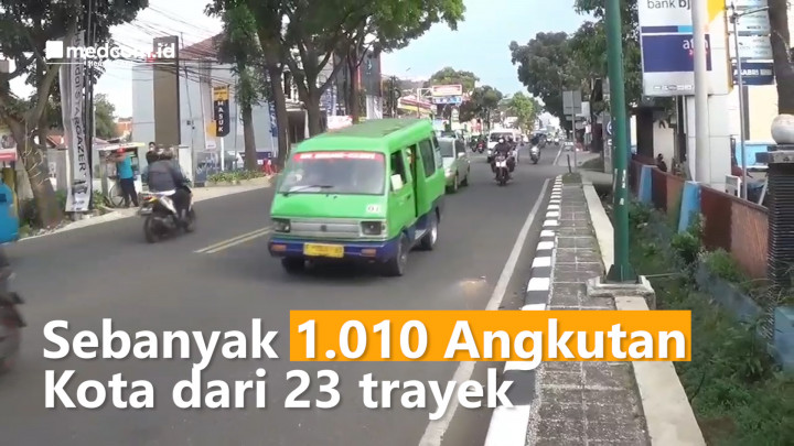 Dinilai Langgar Aturan, 1.010 Angkot Kota Bogor Dibekukan Izin Trayeknya
