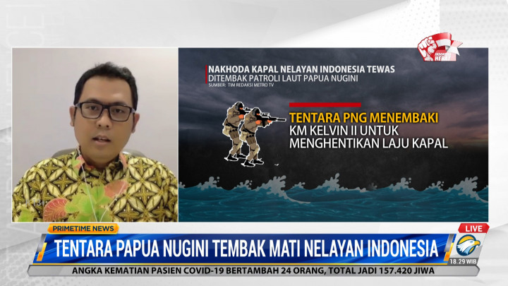 Tentara Papua Nugini Tembak Mati Nelayan Indonesia