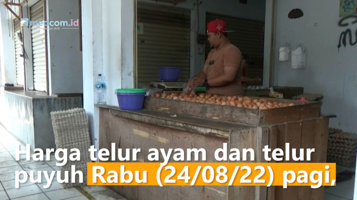 Harga Telur Ayam dan Telur Puyuh di Tangerang Terus Meroket