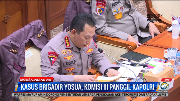 Kapolri Beberkan Motif Irjen Ferdy Sambo Tembak Brigadir J