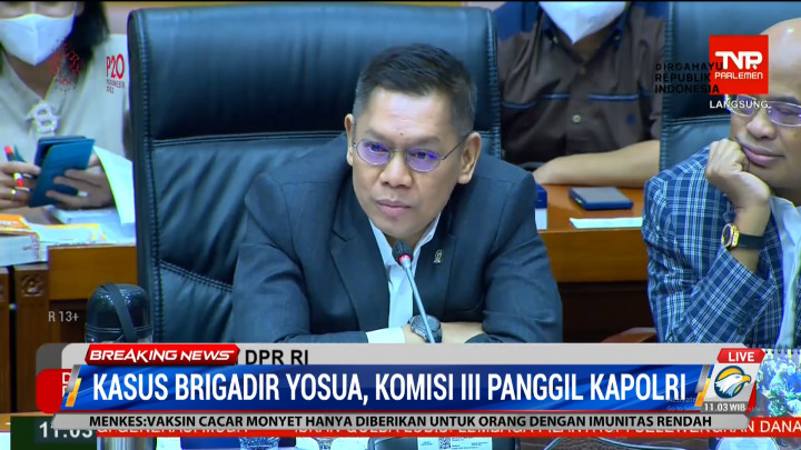 Citra Polri Menurun, Komisi III Singgung Gaya Hidup Mewah Polisi