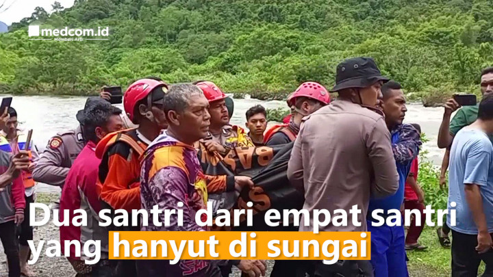 Dua Santri Korban Hanyut di Sungai Brayeun Ditemukan Meninggal