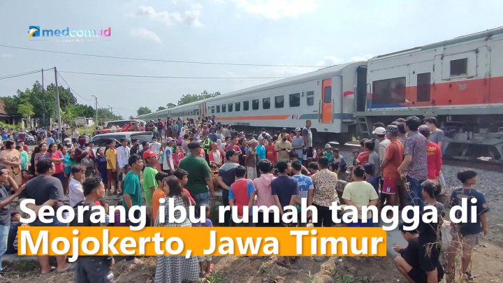 Ibu Tewas dan Anak Luka Berat Akibat Tertabrak Kereta Api Saat Terobos Perlintasan