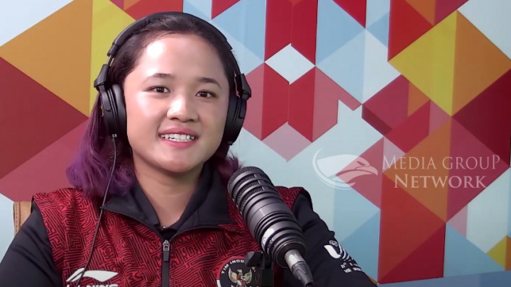 Ritual Rezza Octavia Sebelum Bertanding, Semangati Diri di Depan Cermin