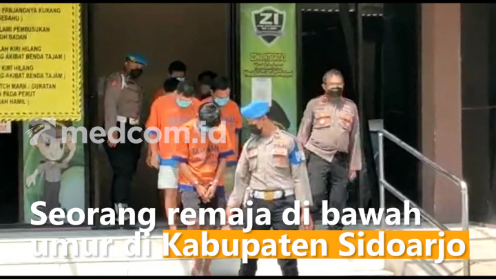 Remaja di Sidoarjo Tewas Dikeroyok, 5 Pelaku Diringkus Polisi