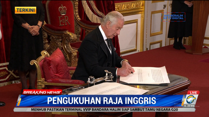 Pengukuhan Raja Charles III Sebagai Raja Inggris