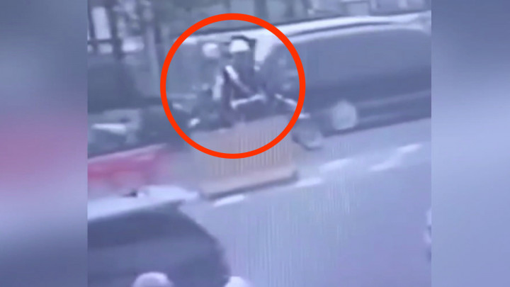 Terekam CCTV, Detik-detik Oknum Polisi di Sumsel Pukul Polisi Militer