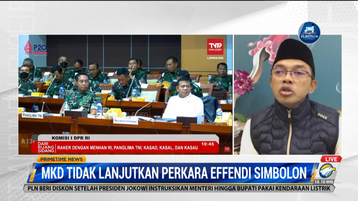 MKD Tidak Lanjuti Perkara Effendi Simbolon
